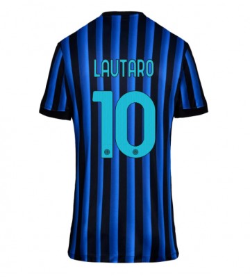 Inter Milan Lautaro Martinez #10 Replik Heimtrikot Damen 2025-26 Kurzarm
